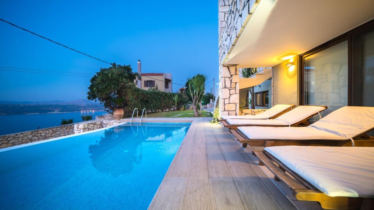Villa Majestic Crete Heated Pool And Sauna Megala Chorafia Exterior foto