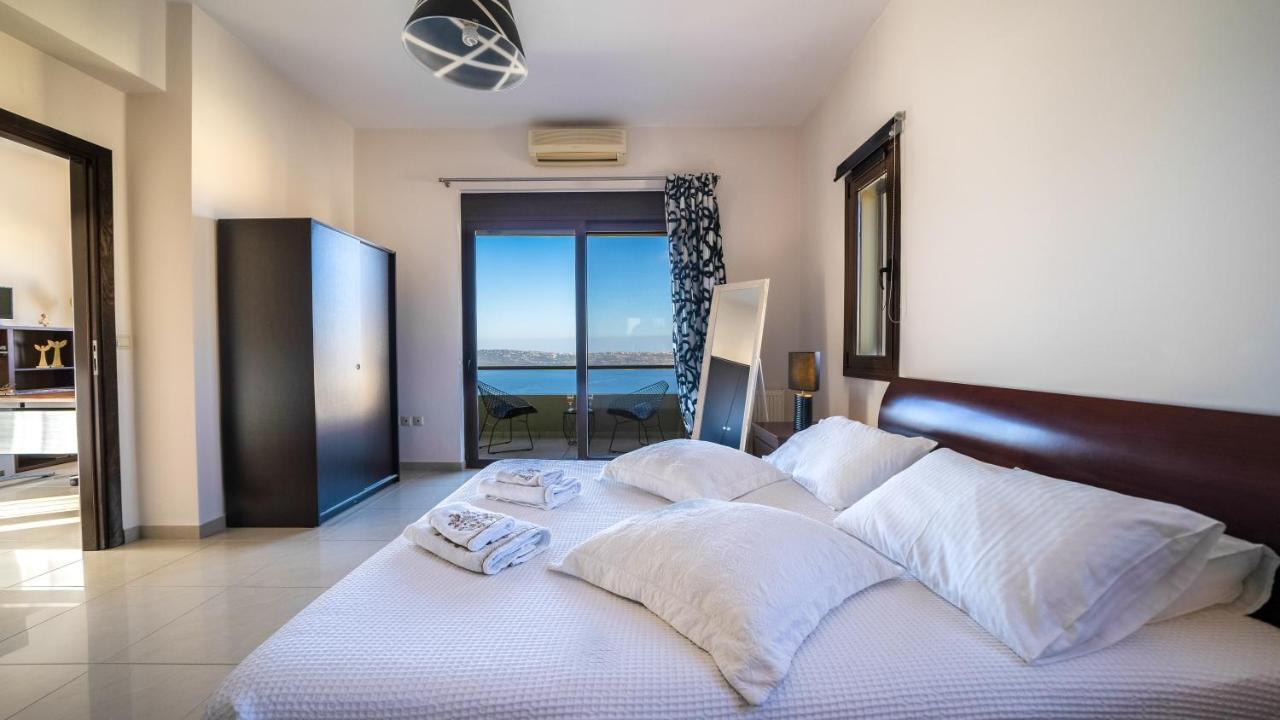 Villa Majestic Crete Heated Pool And Sauna Megala Chorafia Exterior foto