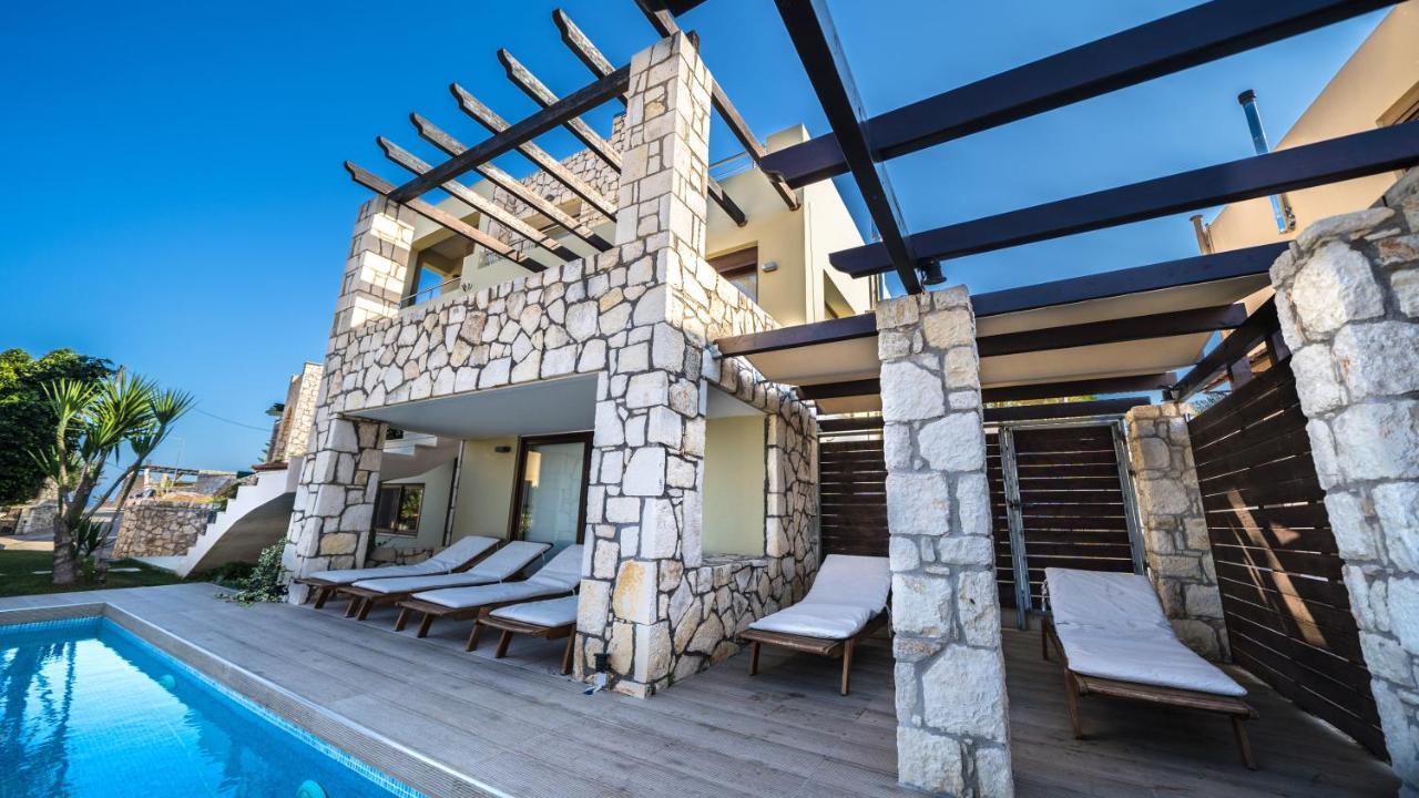 Villa Majestic Crete Heated Pool And Sauna Megala Chorafia Exterior foto